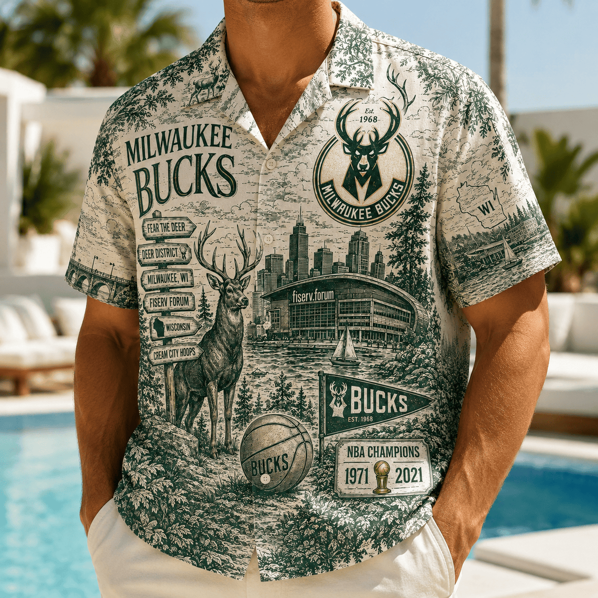 PREMIUM MLKBB HAWAIIAN SHIRT TTNL