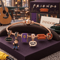 FRS Rose Gold Charm Bracelet Set HQH
