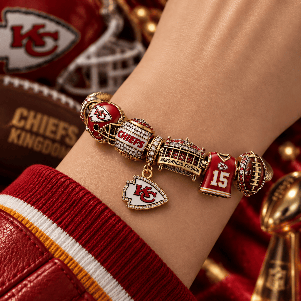 KCC Silver Charm Bracelet Set PTT