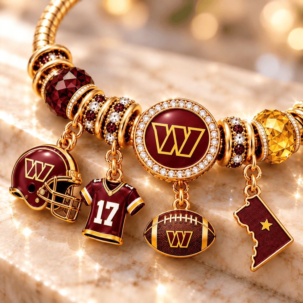 WCD Gold Charm Bracelet Set PNPA