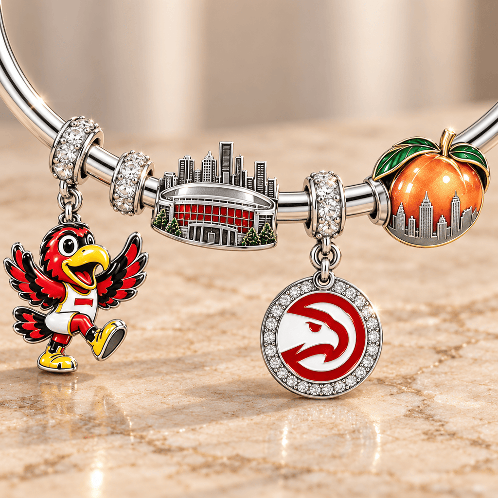 ALH Silver Charm Bracelet Set TMH