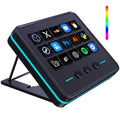 Macro Keypad, Stream Controller Deck Gaming Streaming Shortcut Keyboard, 18 Programmable Keys Customizable Visual AI Pad USB Sou
